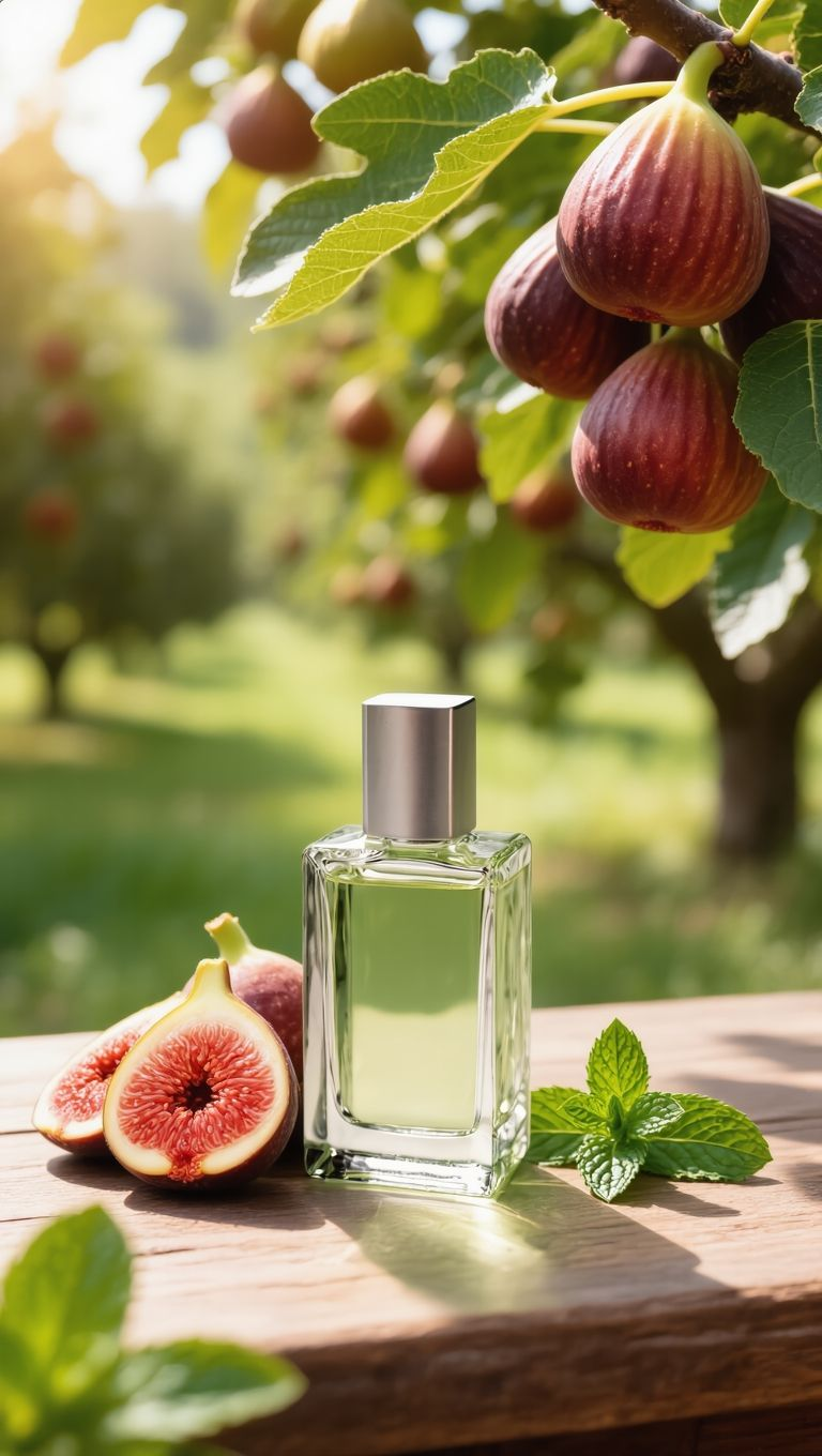 A series of perfume advertising images created with Kling AI
